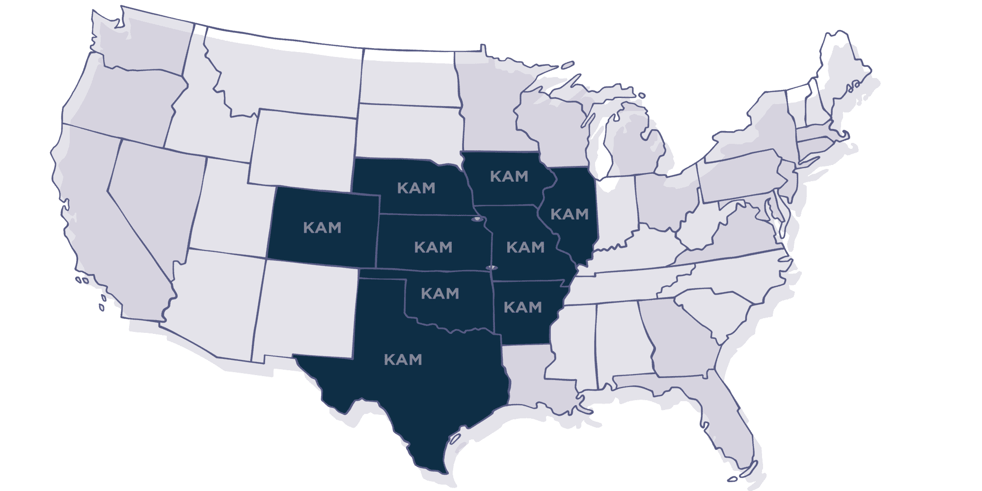 Kam construction map